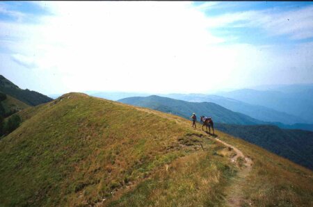 Auf dem Appennin-Grat