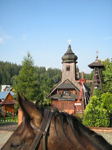  Typische Holzkirche in Polen