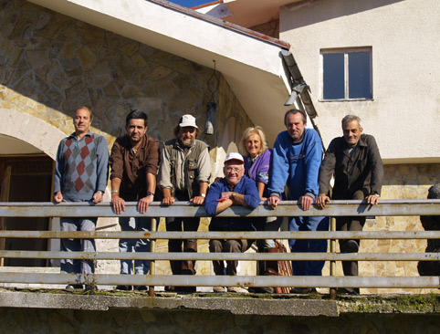 Foto di gruppo a hiza Mladost