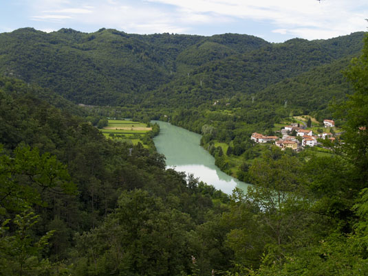 L'Isonzo a Plave