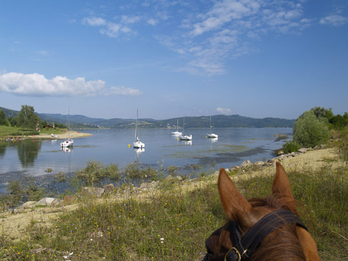  Il lago di Domasa