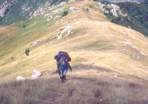  Salendo al Monte Galero