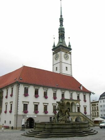  Nella piazza di Olomouc