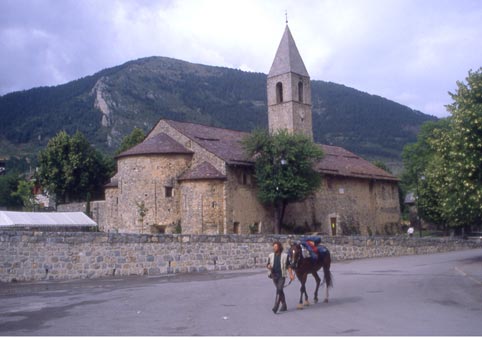  La chiesa di Valdeblore